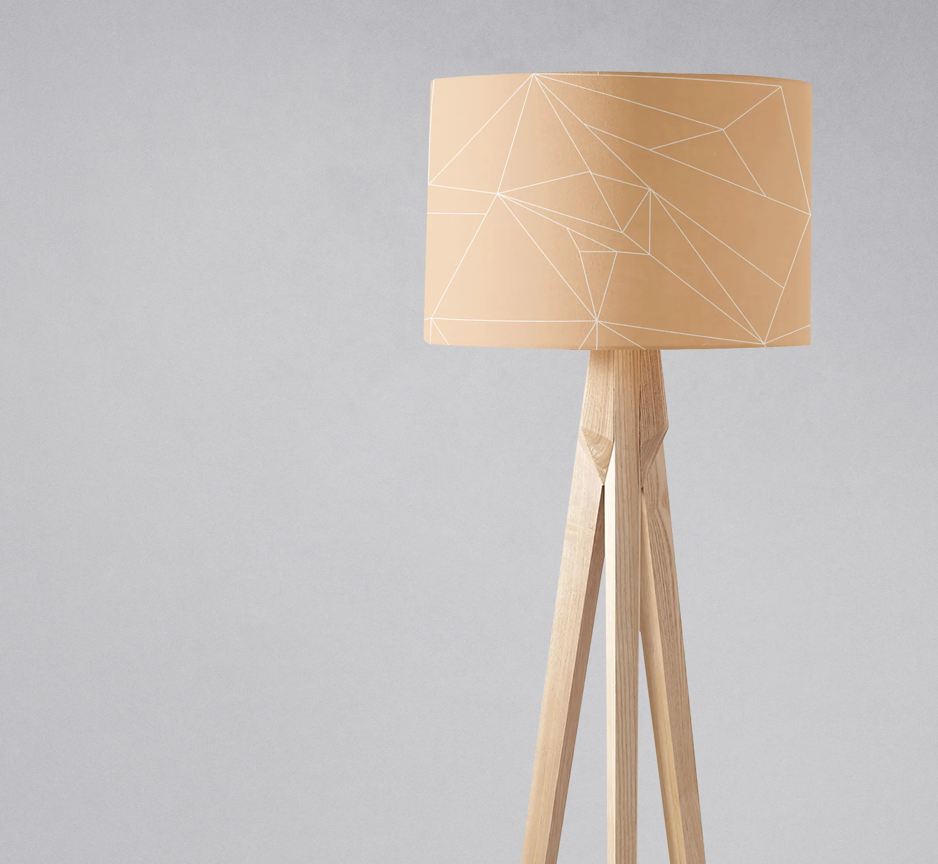 Beige Minimalist Lampshade, Ceiling or Table Lamp Shade - Image 2