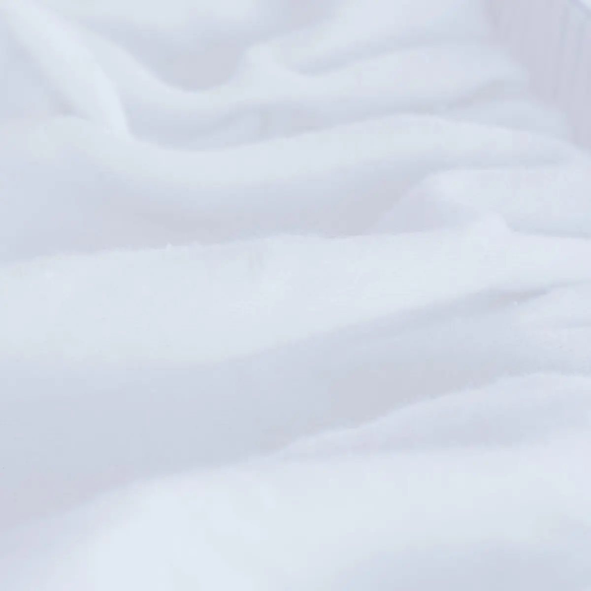 Bella Flanellette Brushed Cotton - White Fitted Sheet - Image 5
