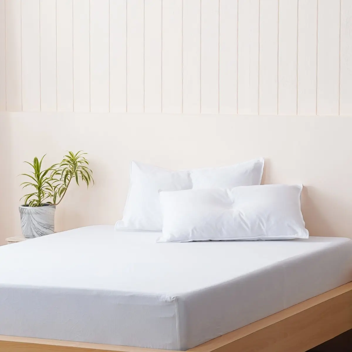 Bella Flanellette Brushed Cotton - White Fitted Sheet - Image 6