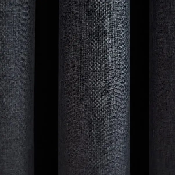 Berlin Blackout Pencil Pleat Curtains - Image 2
