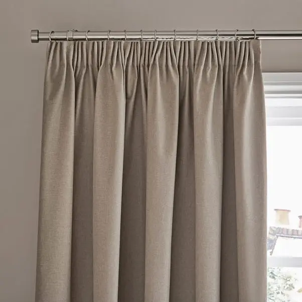 Berlin Blackout Pencil Pleat Curtains - Image 3