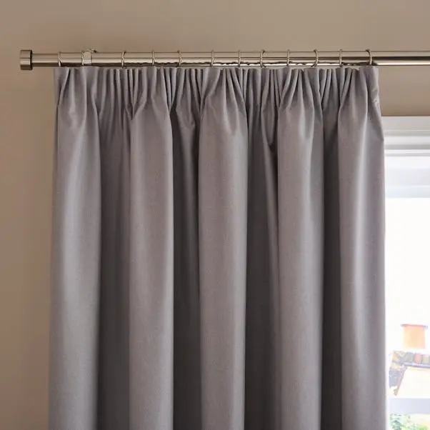 Berlin Blackout Pencil Pleat Curtains - Image 6