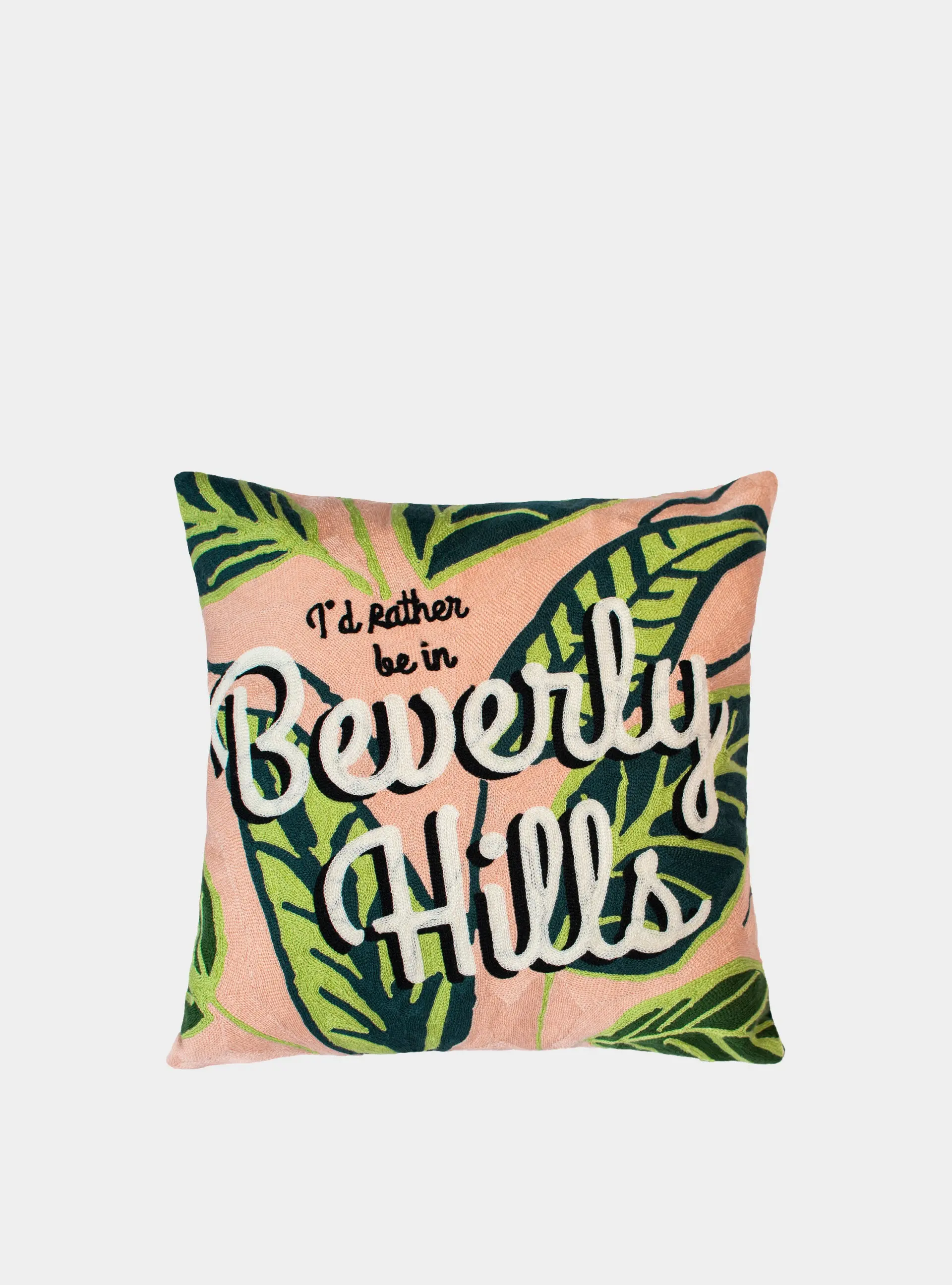 Beverly Hills Needlepoint Cushion