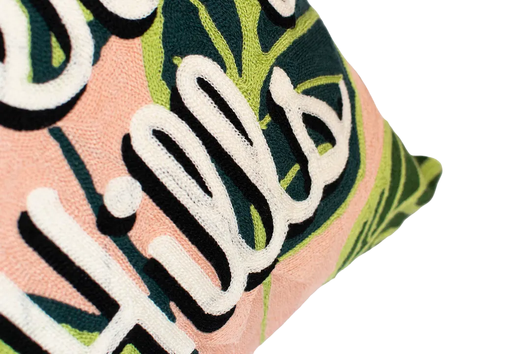Beverly Hills Needlepoint Cushion - Image 3