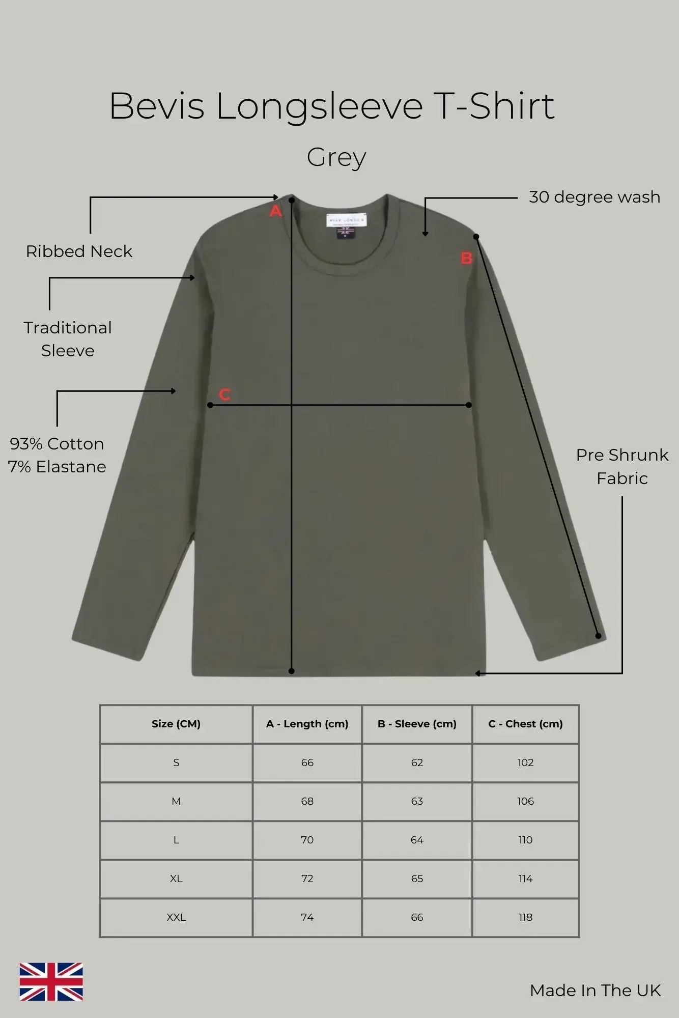 Bevis Long Sleeve Cotton T-shirt - Olive - Image 2