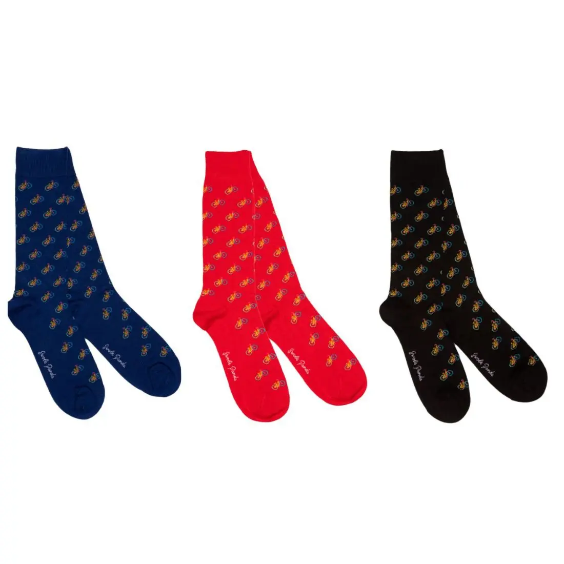 Bicycle Sock Box - 3 Pairs of Bamboo Socks (His) - Image 4