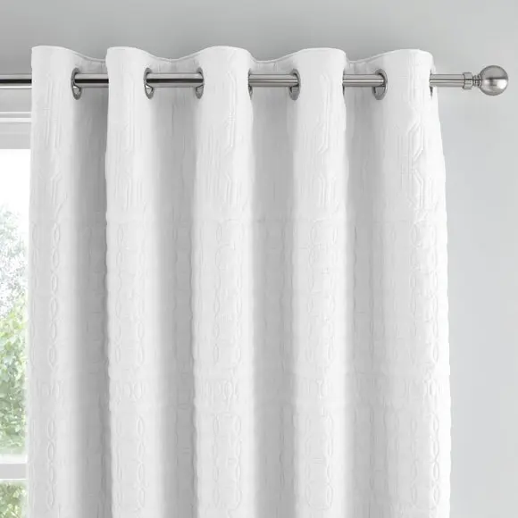 Billie Pinsonic Global Blackout Eyelet Curtains