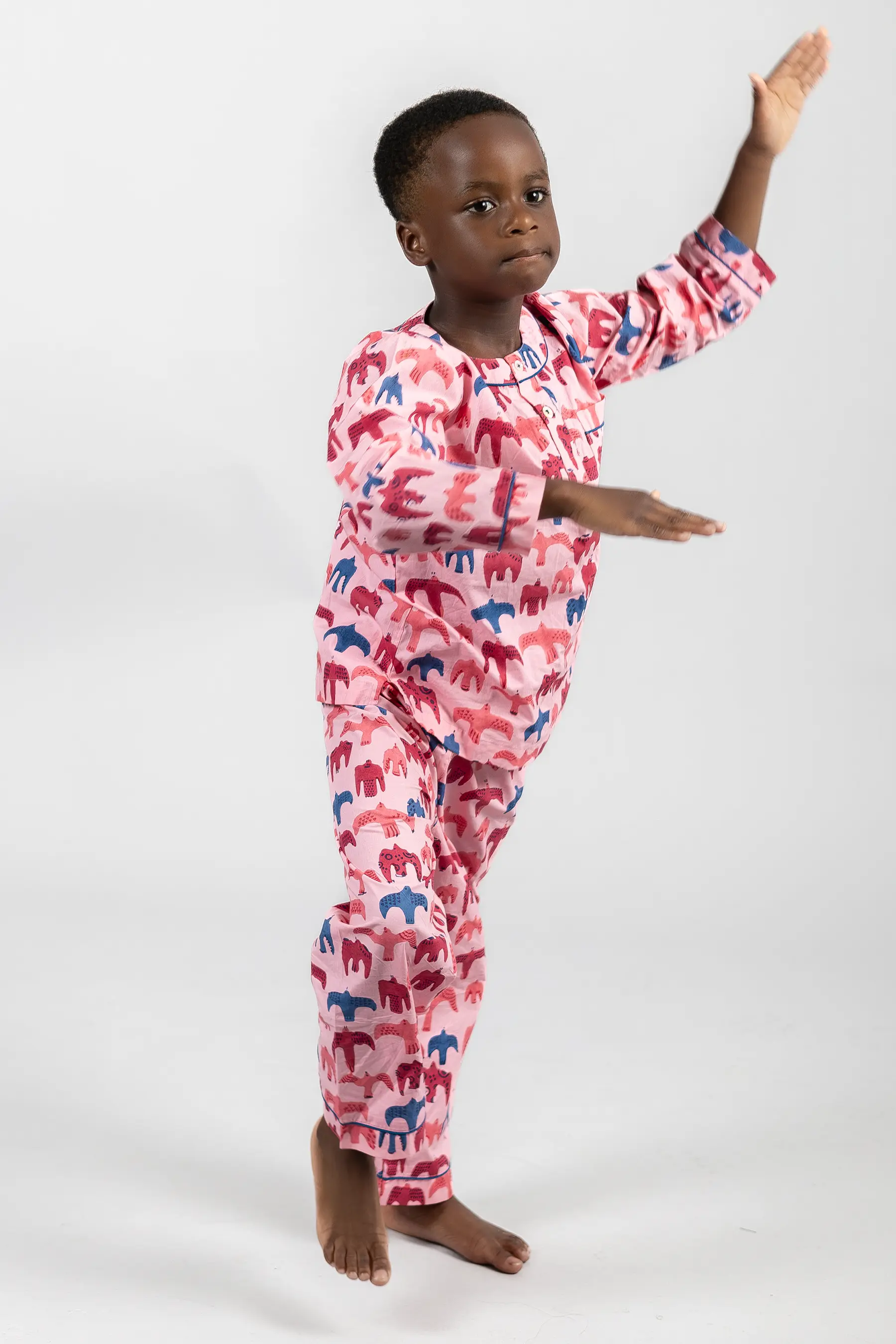 bird song Kids Organic Cotton Pyjama Trouser Set