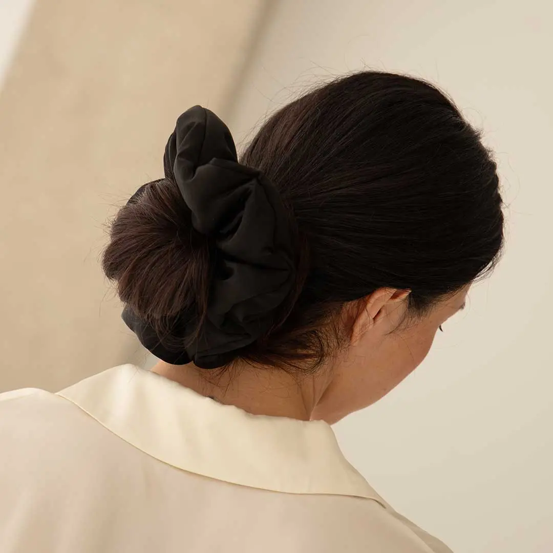 Black Jade - Padded Scrunchie - Image 4