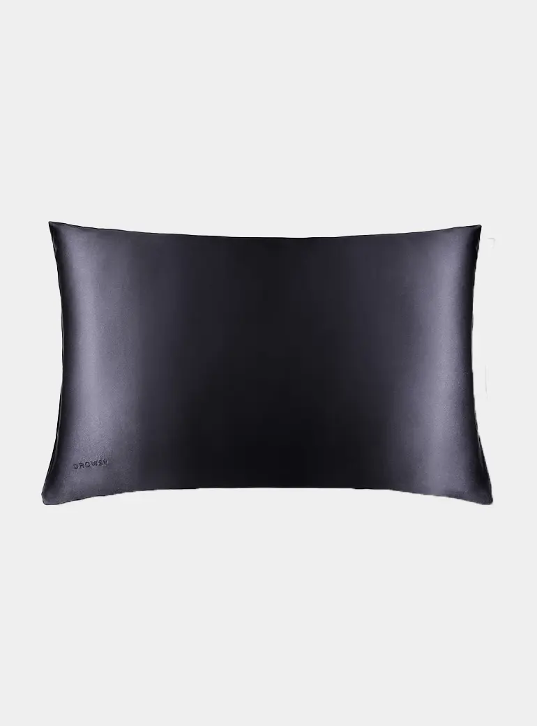 Black Jade Silk Pillowcase