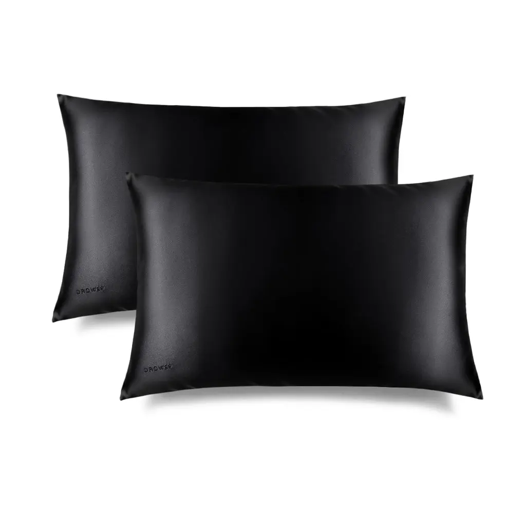 Black Jade Silk Pillowcase - Image 6