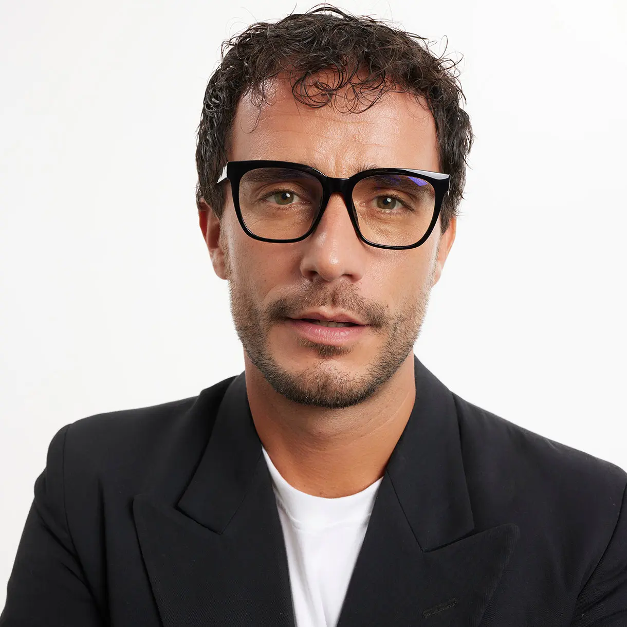Black Noir Shawn Glasses - Image 2