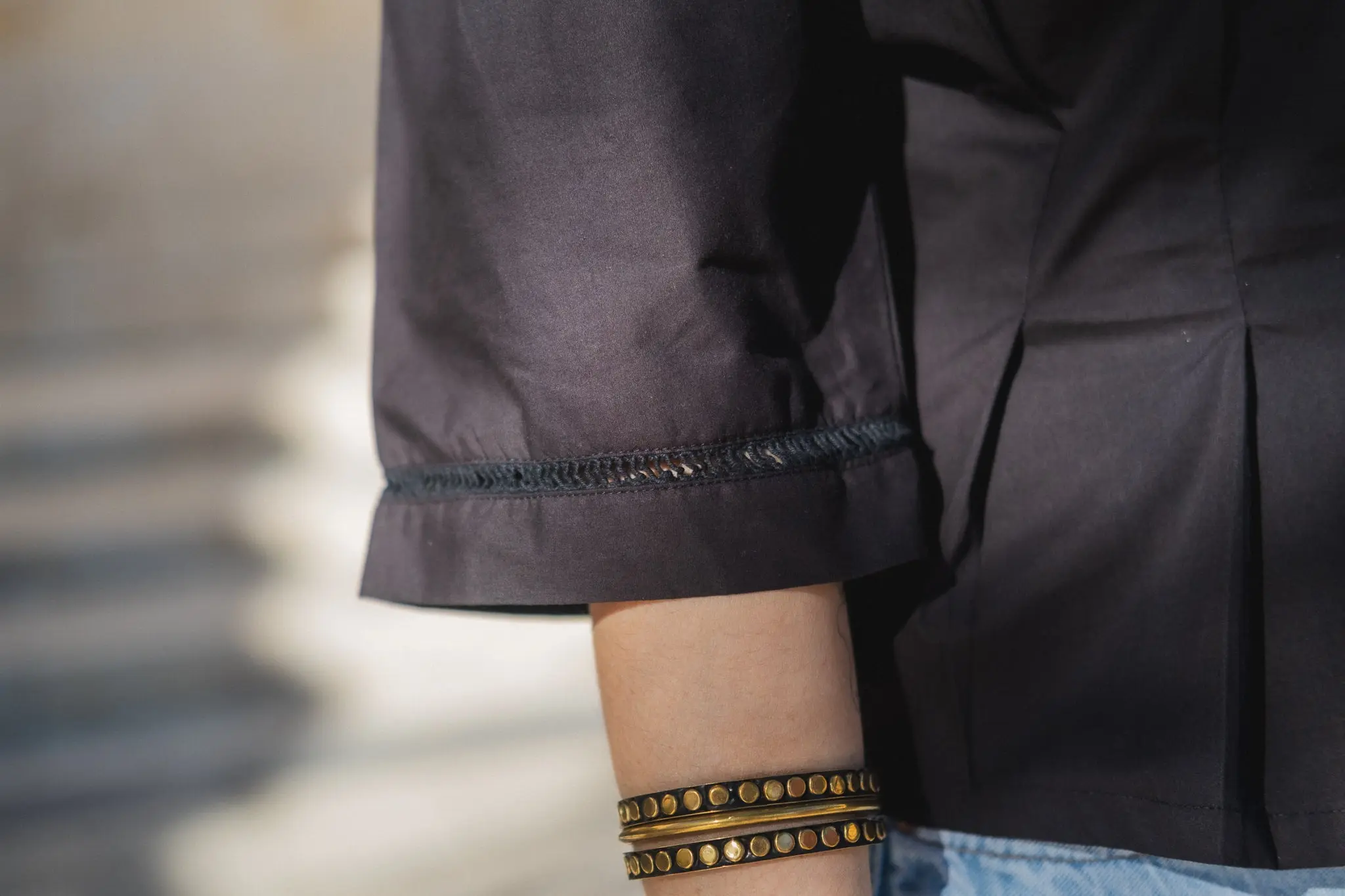 Black Pleated Top - Image 6