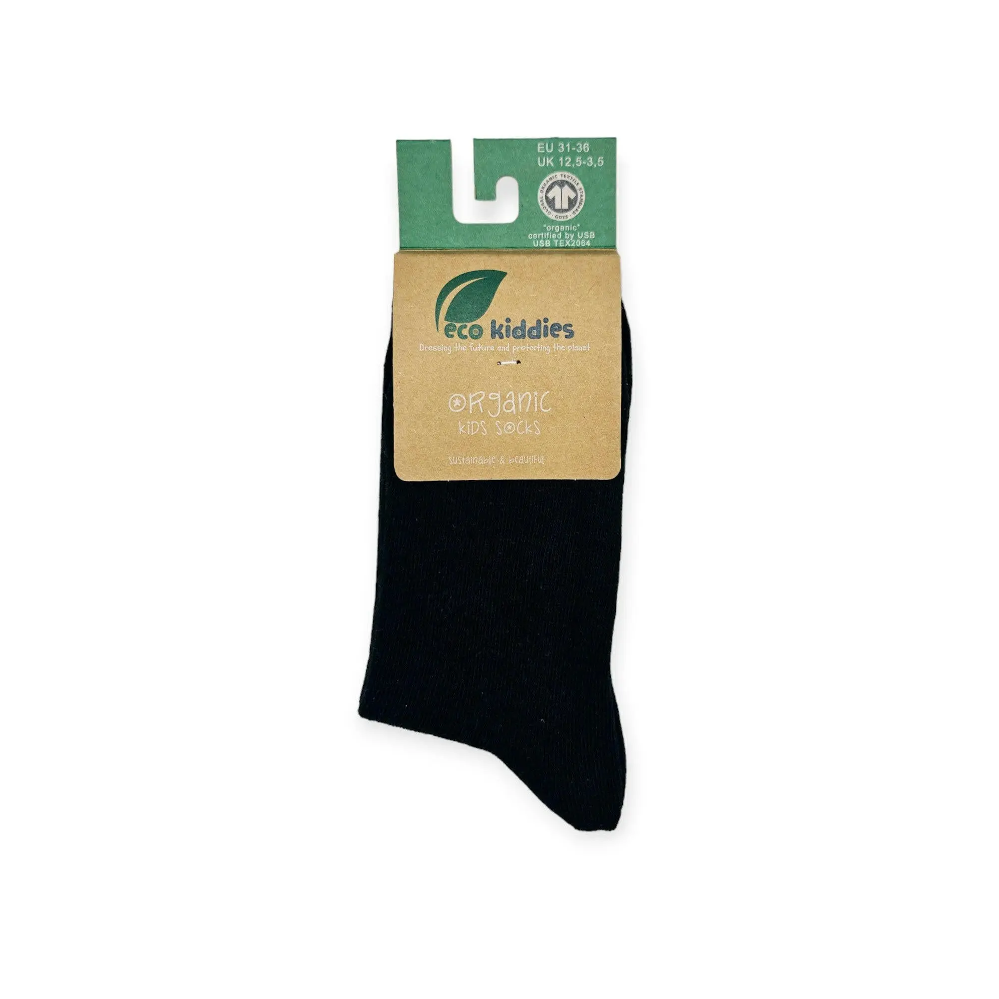 Black School Socks - Kids (Plain Socks) - Image 6