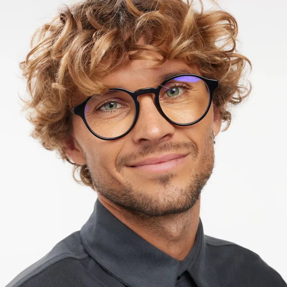 Black Shoreditch Glasses - Image 2