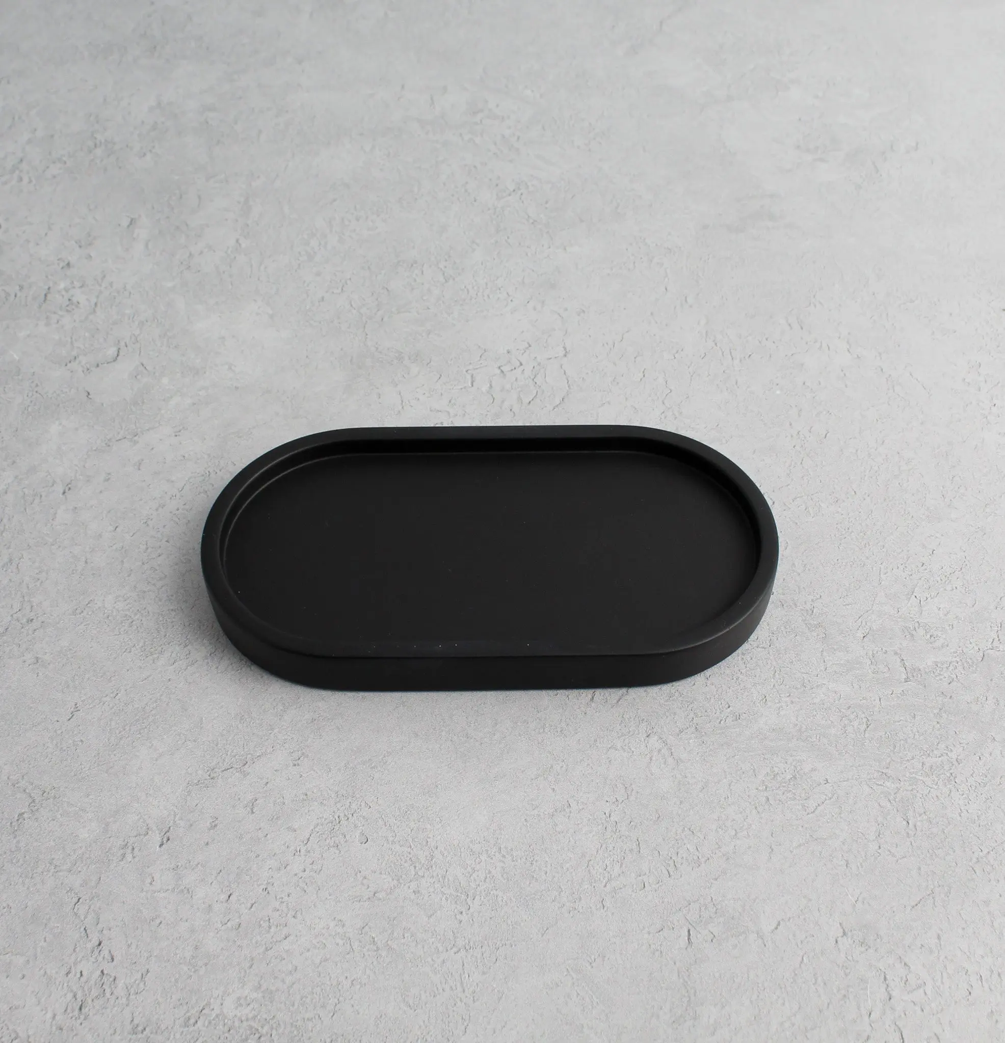 Black Tray & Frosted White Dispenser Double Set - Image 8