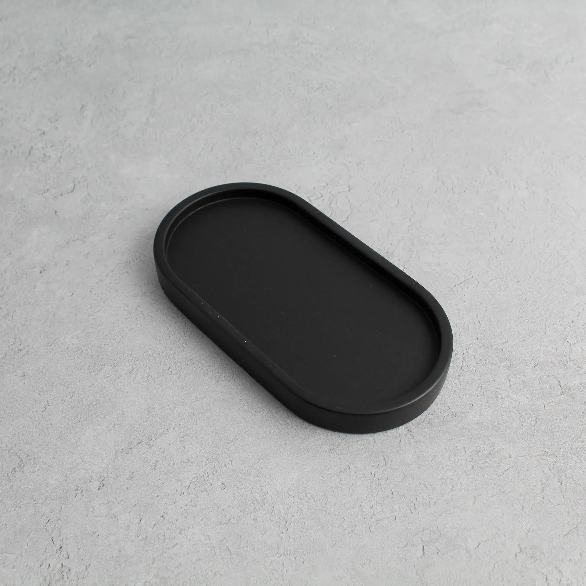 Black Tray & Matte Black Dispenser Double Set - Image 12