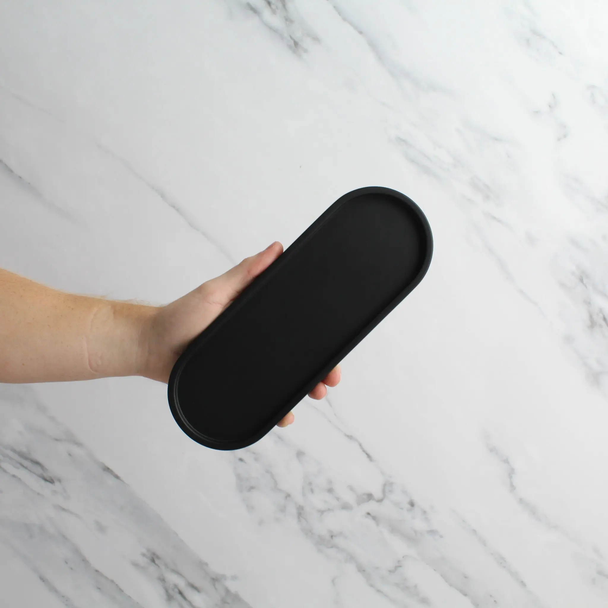 Black Tray & Matte Black Dispenser Triple Set - Image 13