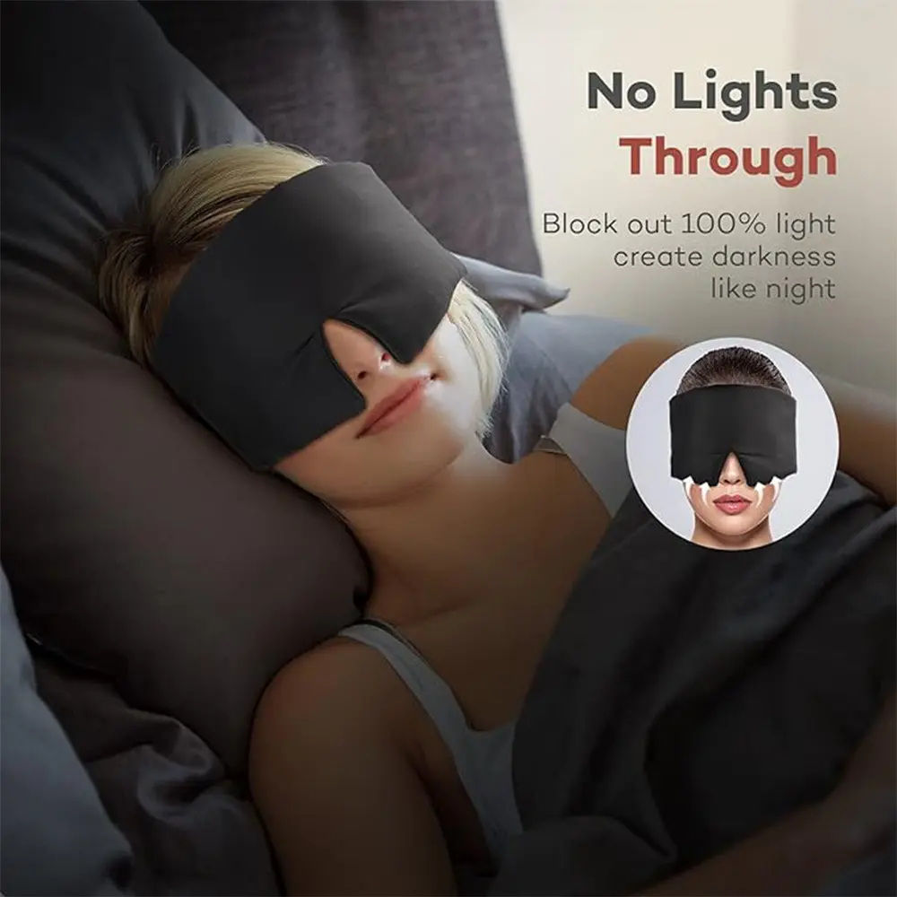 Blackout Silk Sleep Mask - Image 13