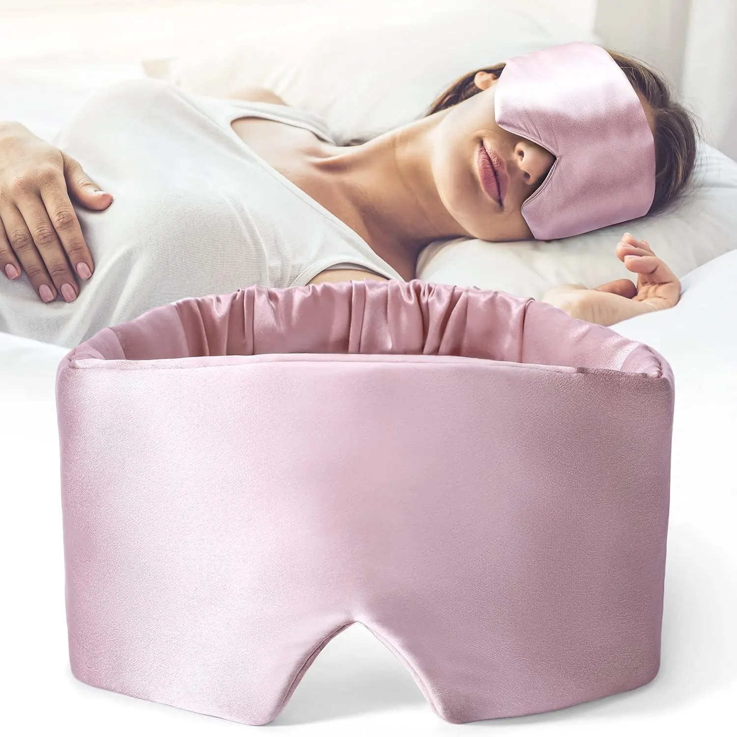 Blackout Silk Sleep Mask - Image 2