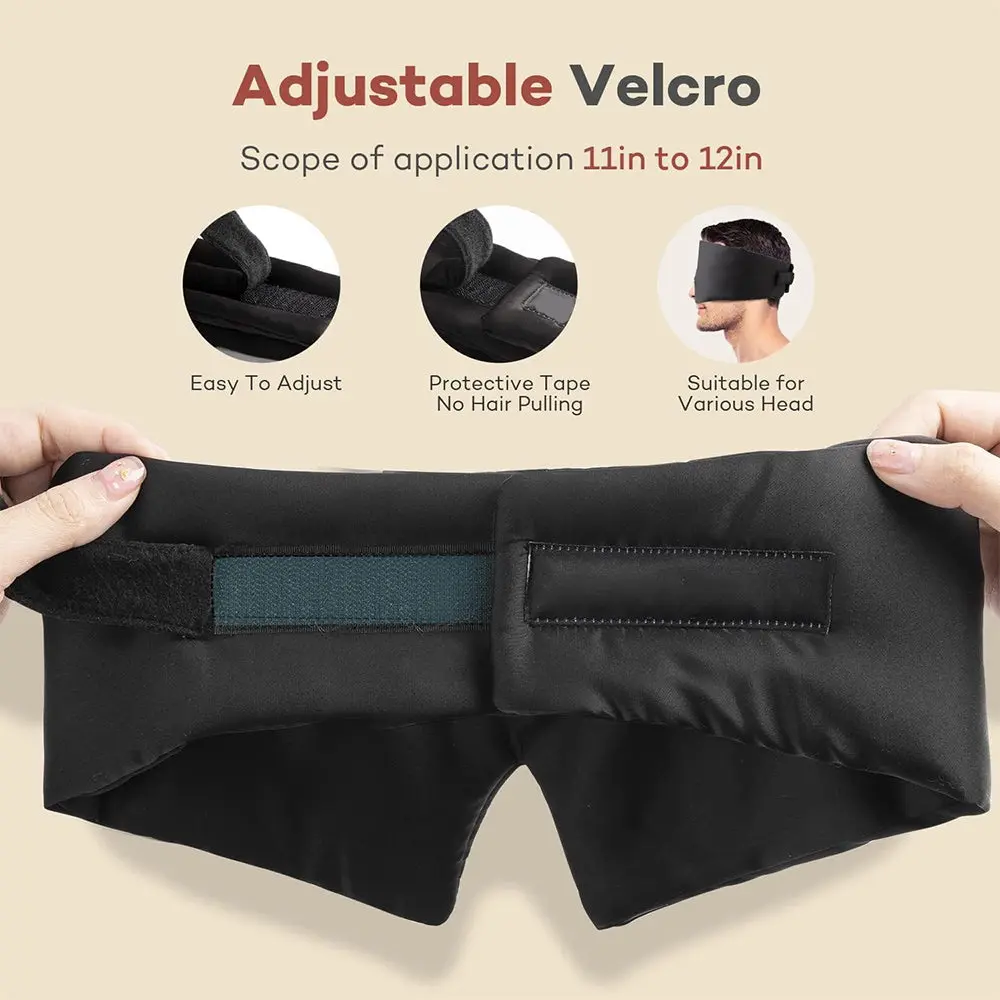 Blackout Silk Sleep Mask - Image 6