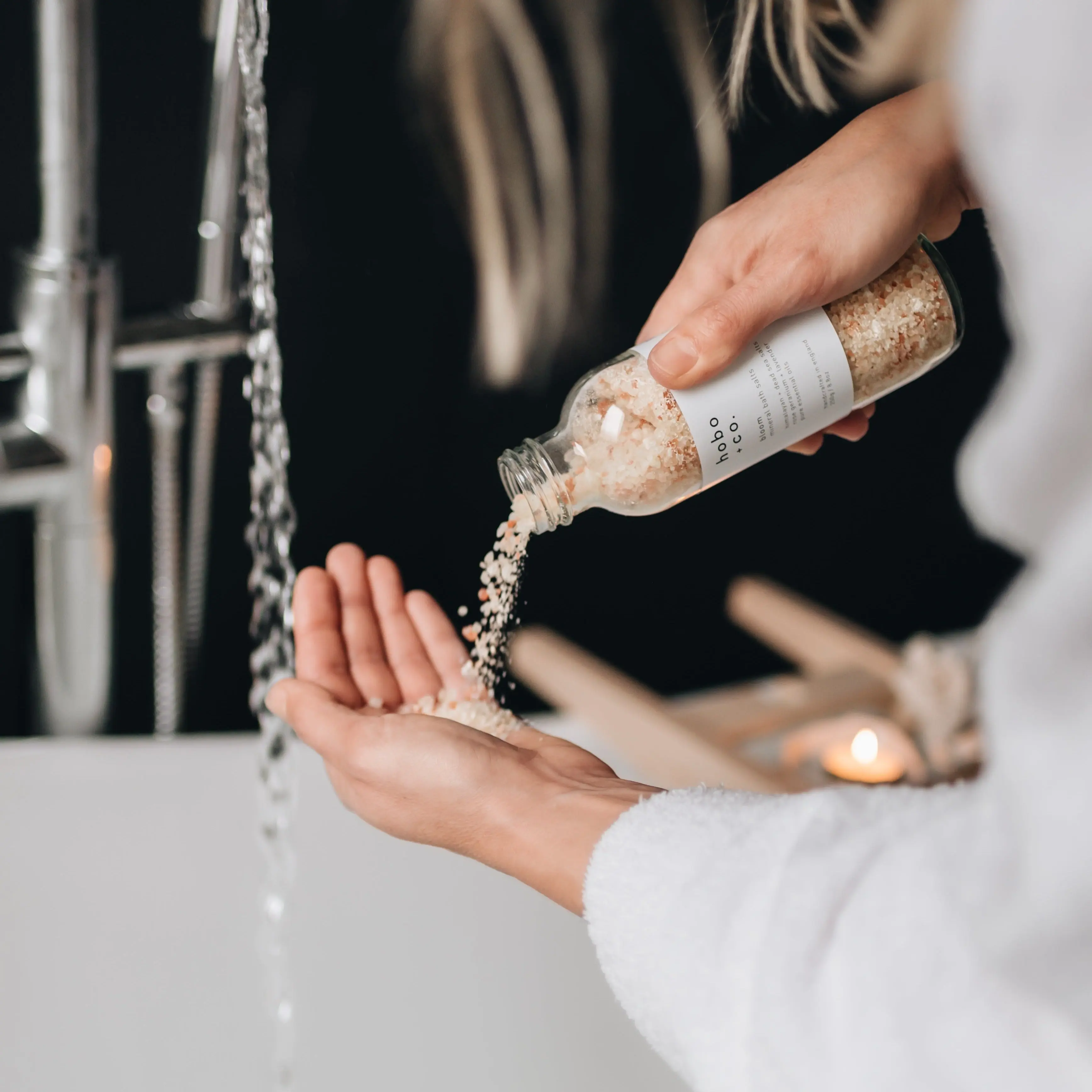Bloom Rose Geranium and Lavender Bath Salts - Image 4