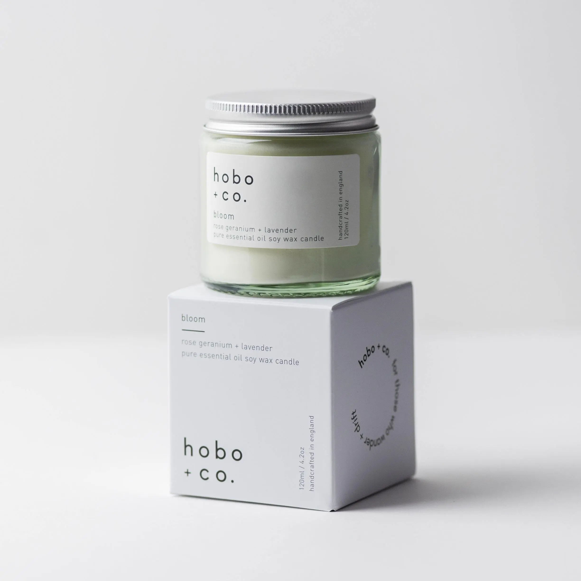 Bloom Small Aromatherapy Essential Oil Scented Soy Candle - Image 3