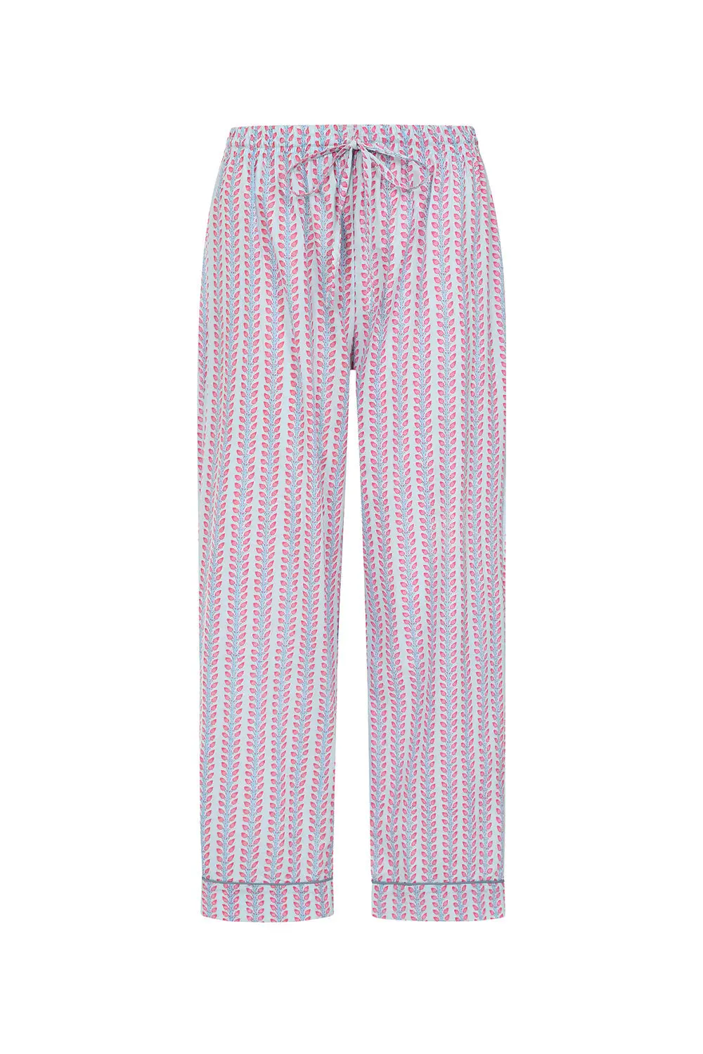 Blossom Stripe Women's Pyjama Trouser Set - Image 10
