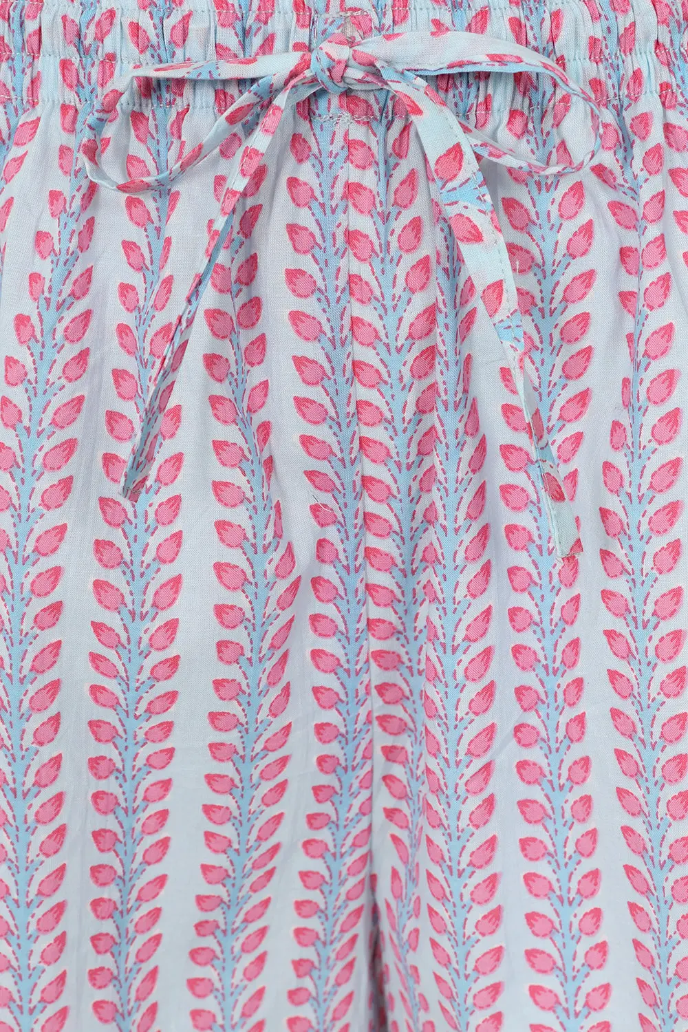 Blossom Stripe Women's Pyjama Short Set - Image 6