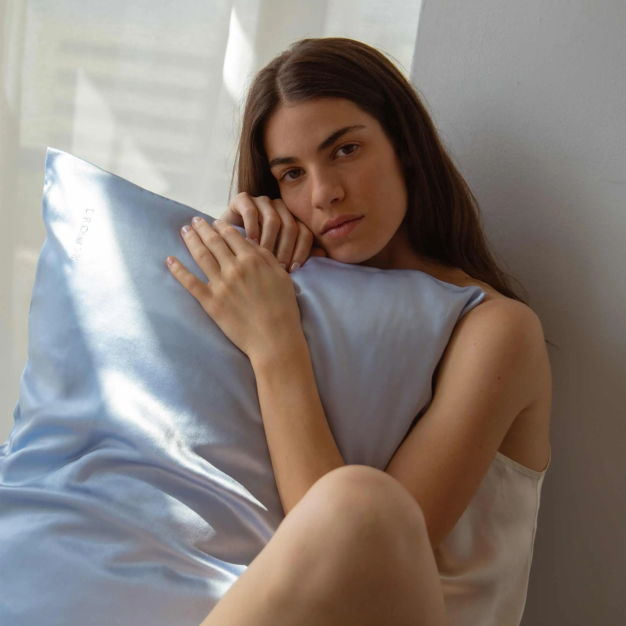 Blue Belle Silk Pillowcase - Image 7