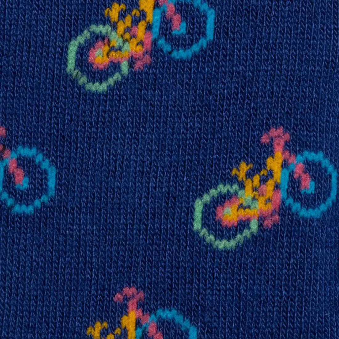 Blue Bicycle Bamboo Socks - Image 3