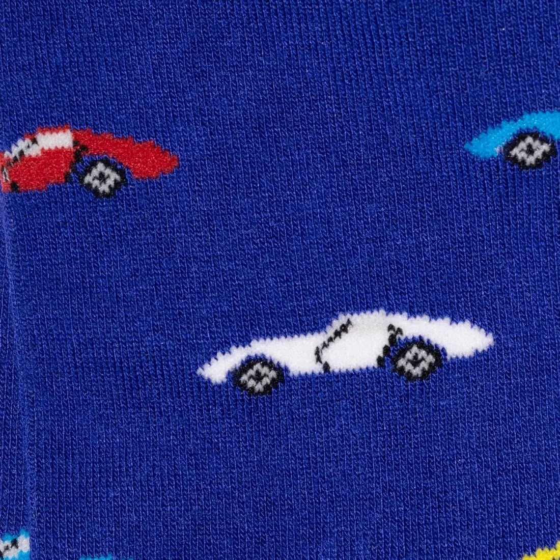 Blue Classic Car Bamboo Socks - Image 5