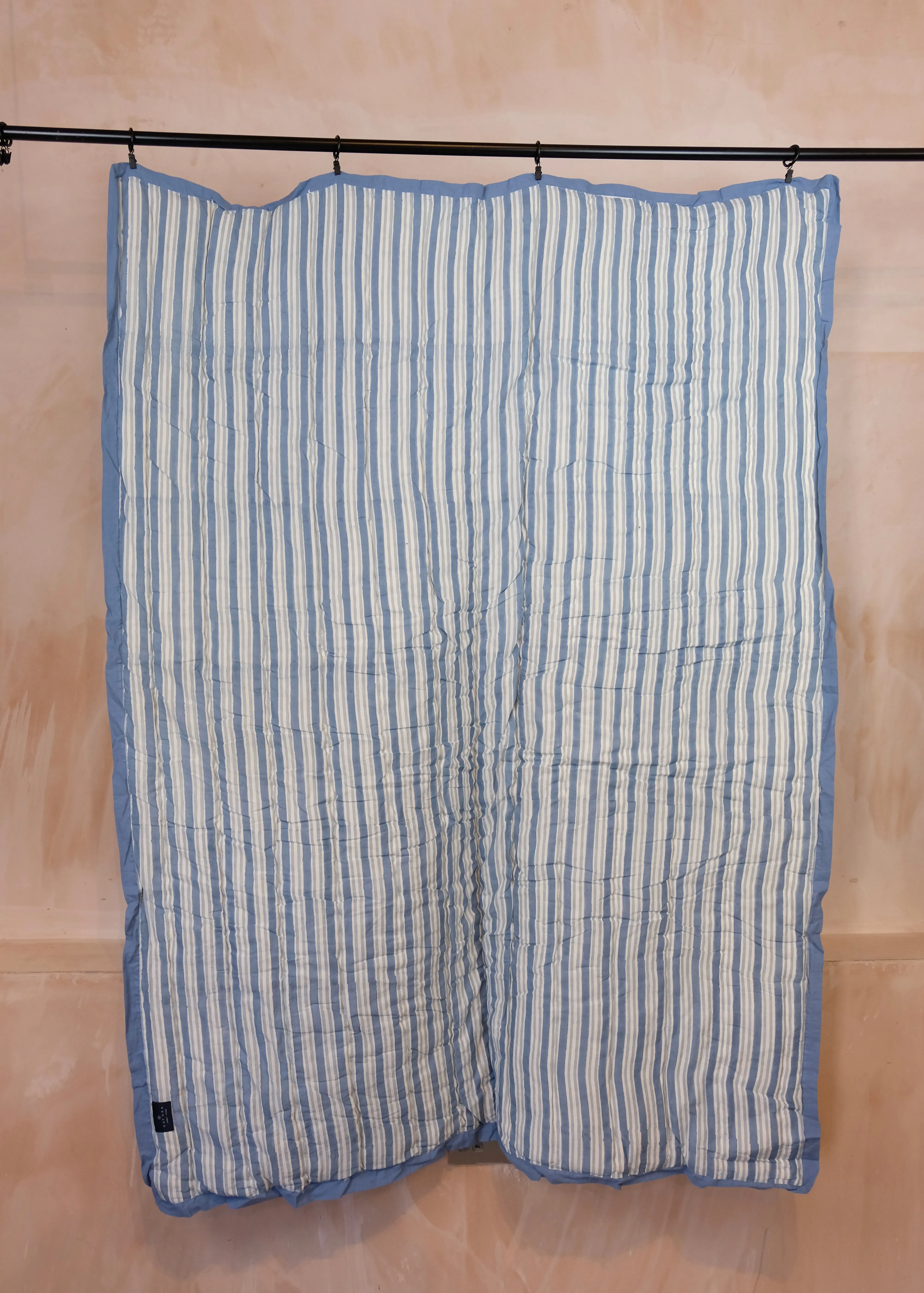 Blue Elephant Toddler / Single Quilt - Image 2