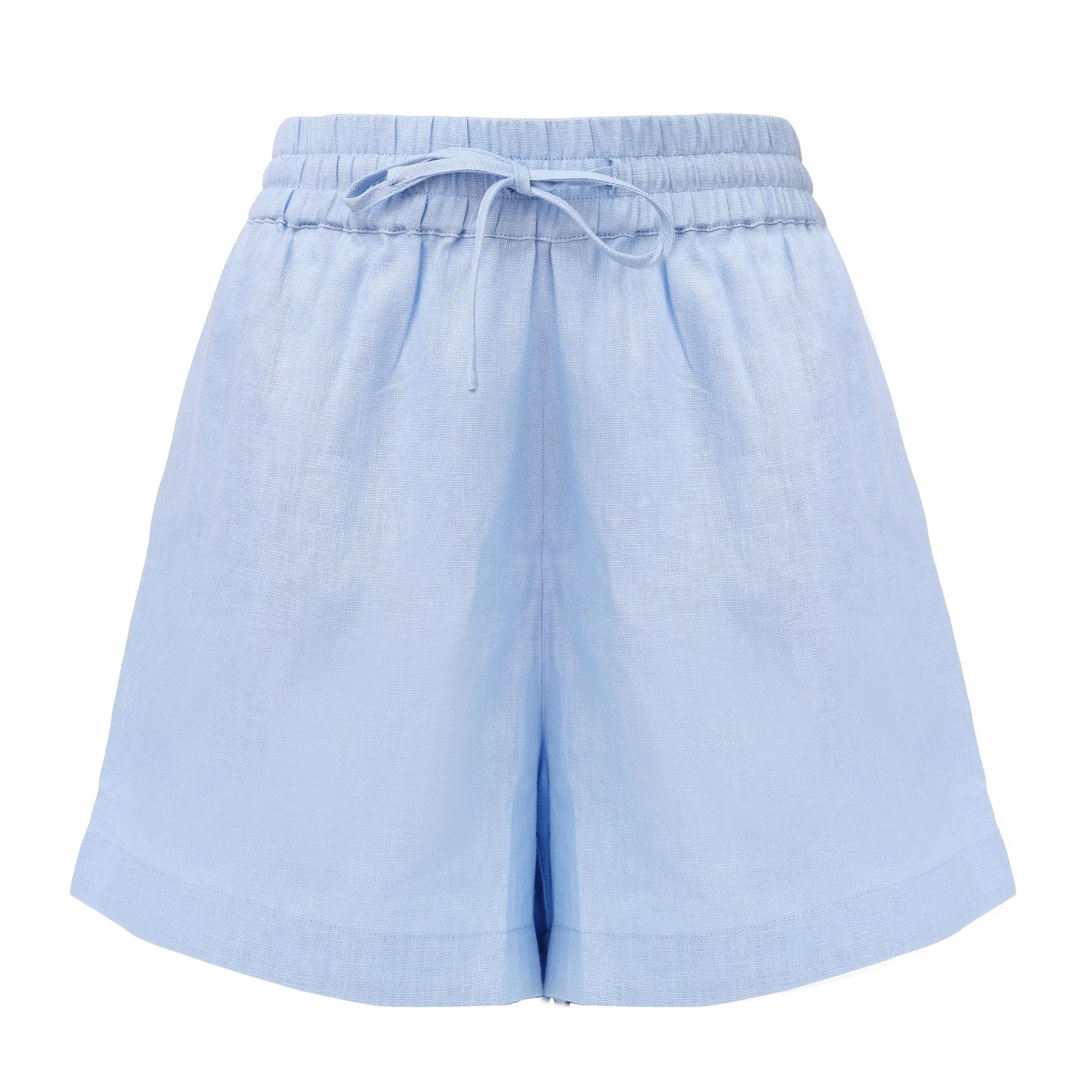 Blue Heavy Linen Shorts Perfect Days - Image 6