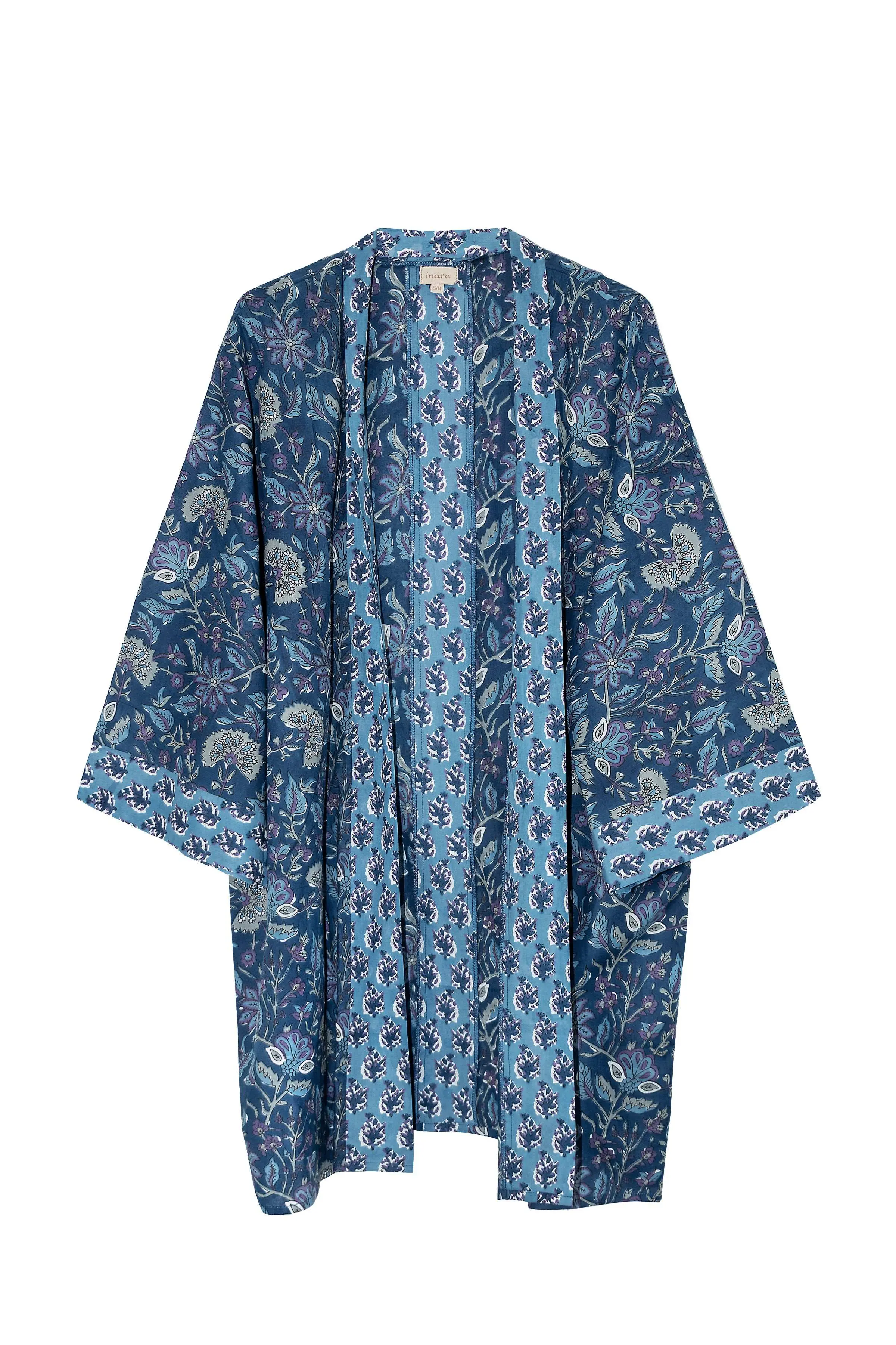 Blue Lagoon Women's Cotton Kimono - Image 7