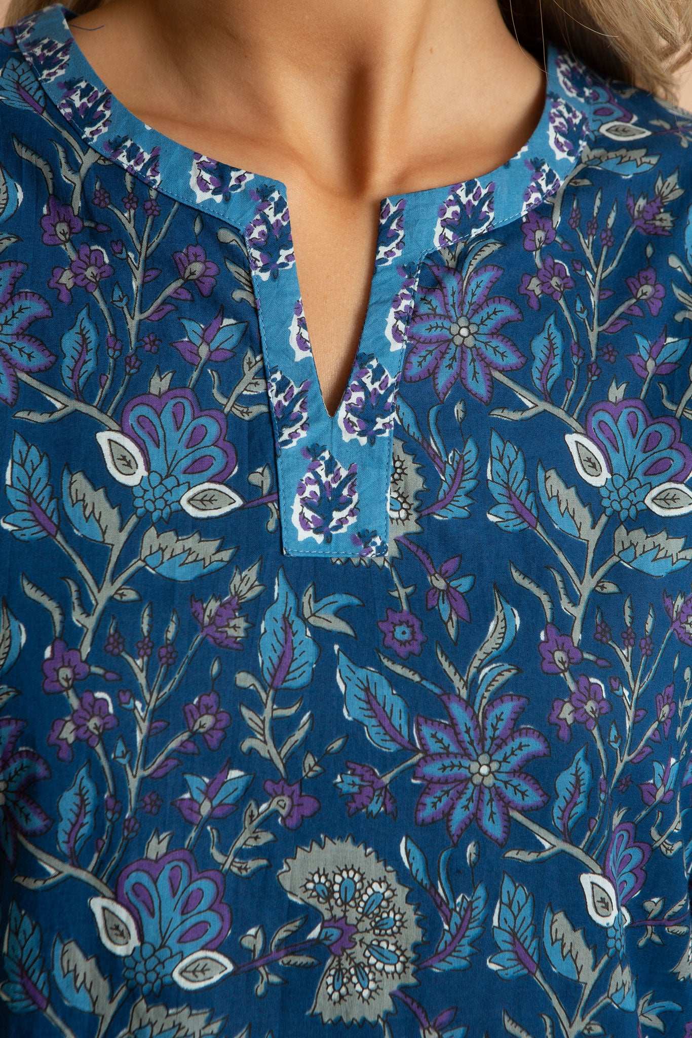 Blue Lagoon Women's Cotton Pyjama Trouser Set - Image 2