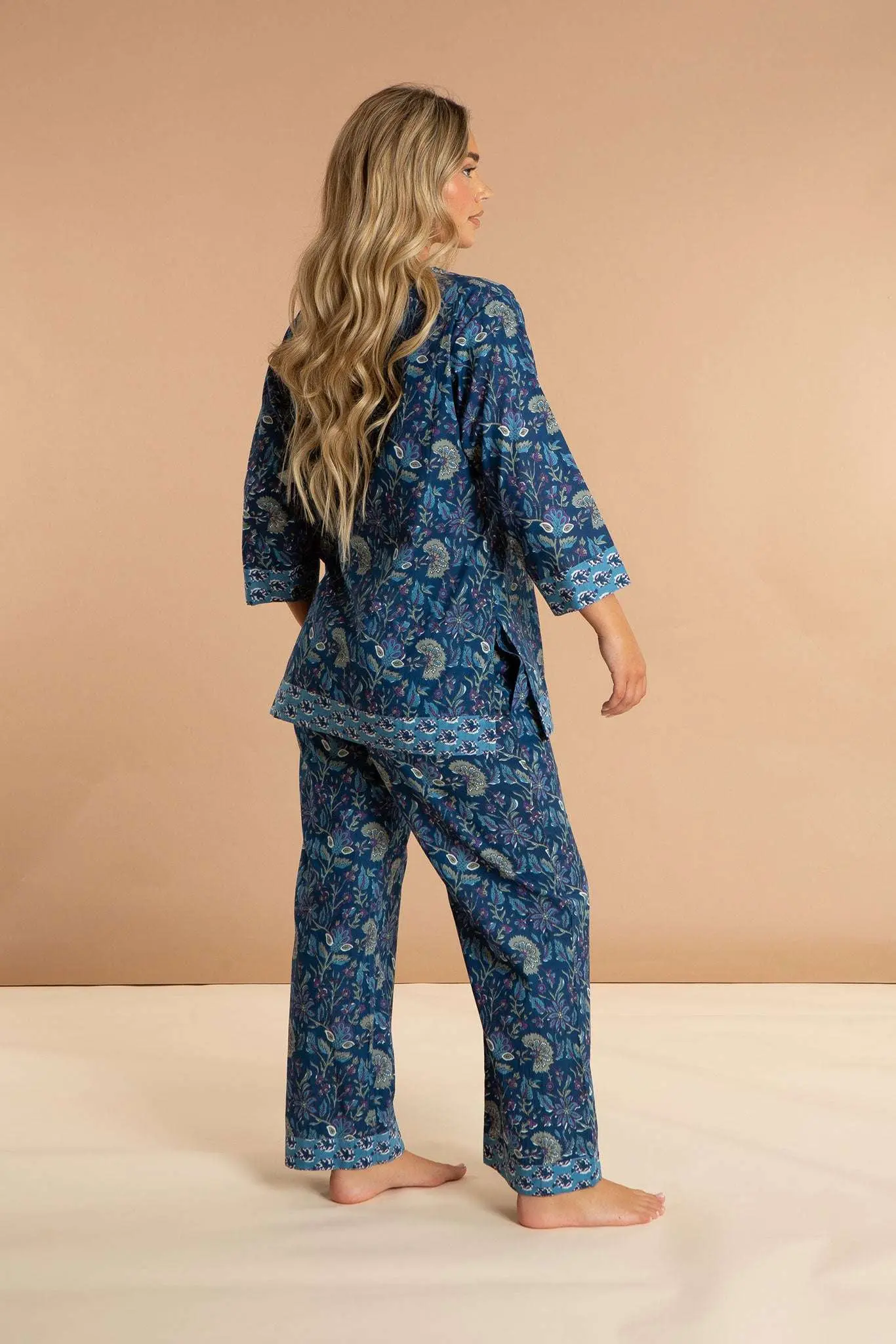 Blue Lagoon Women's Cotton Pyjama Trouser Set - Image 4