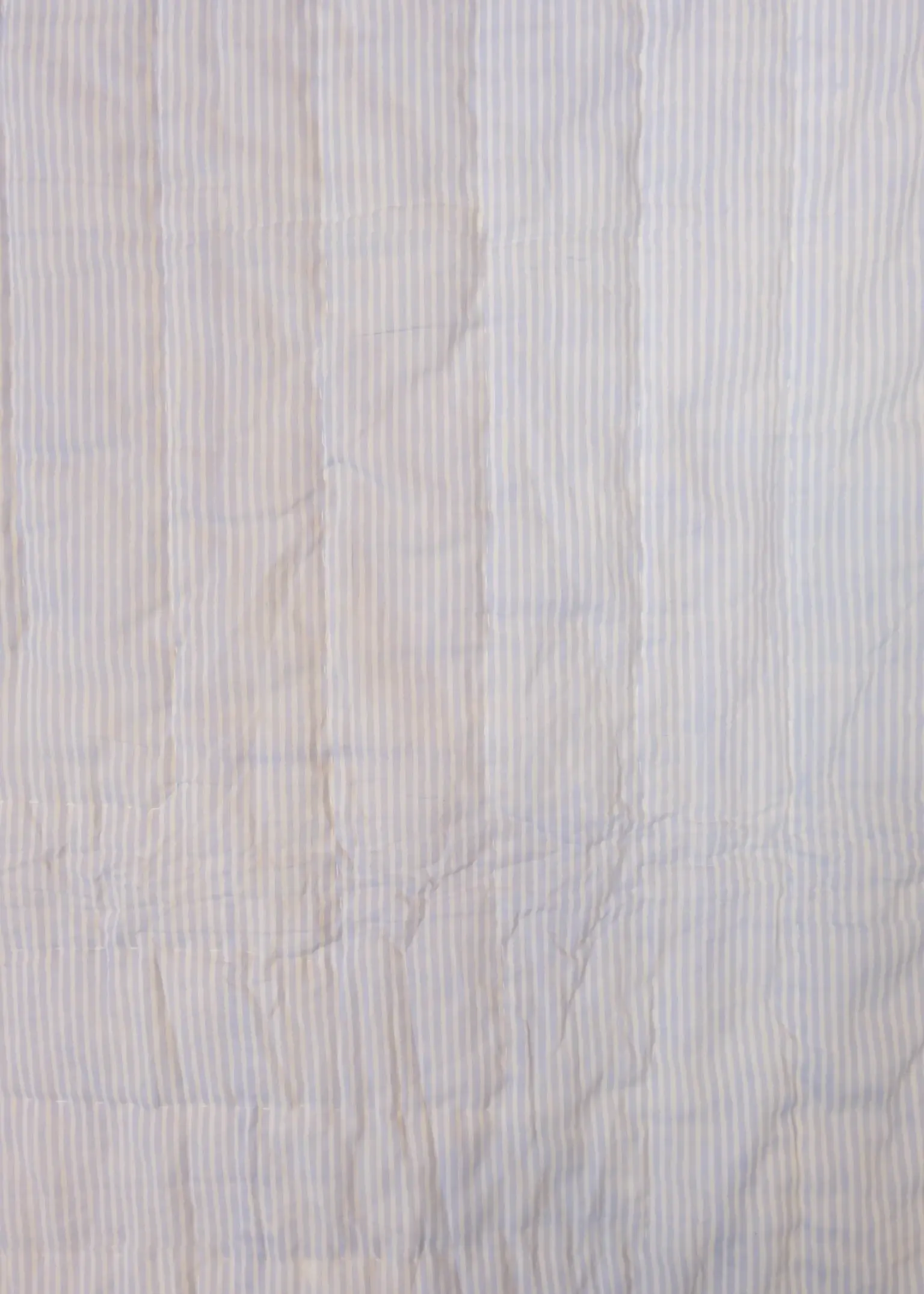Blue Organic Cotton Toddler Quilt - Image 6