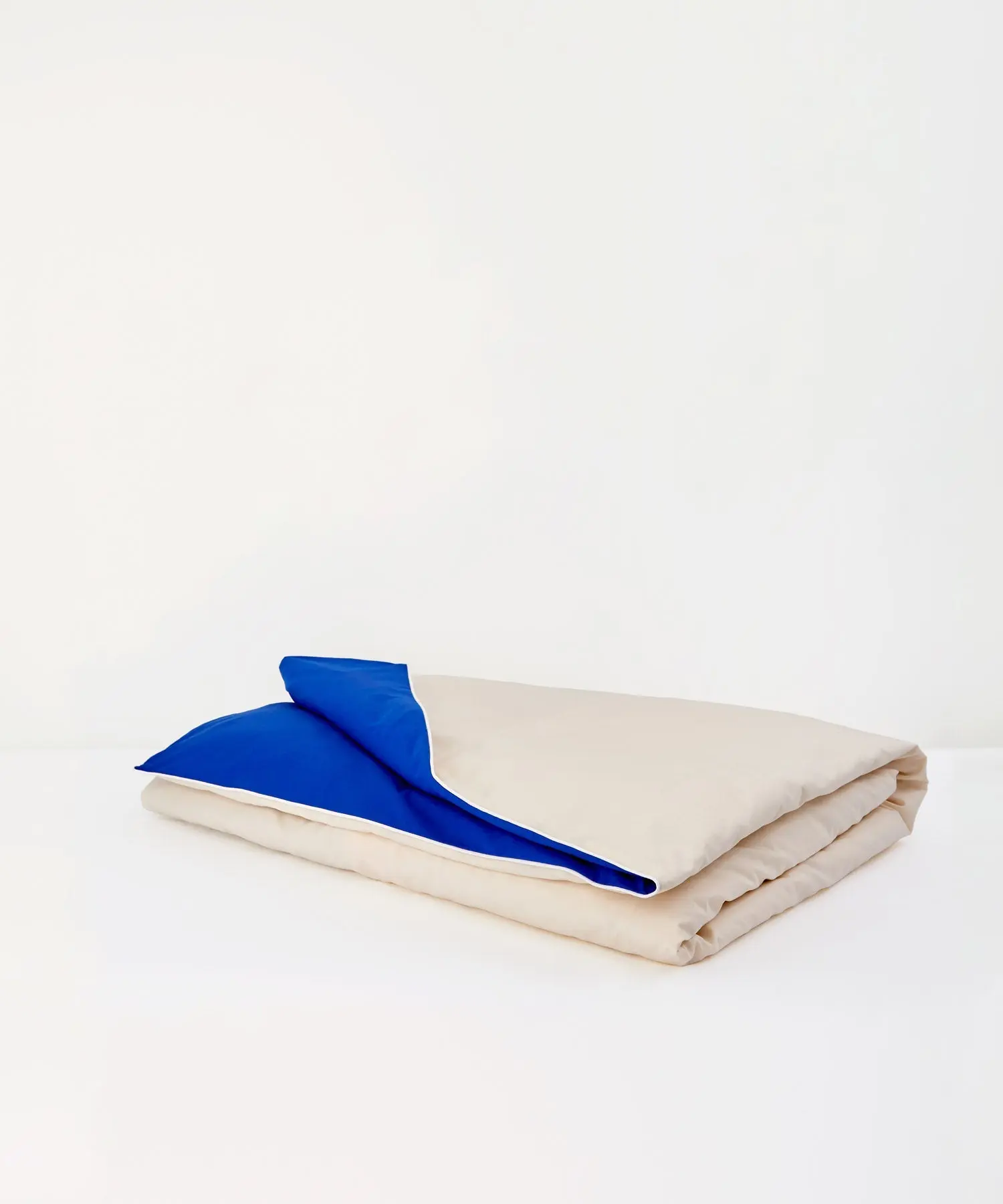 Blue Peach Tencel Cotton Duvet Cover - Image 2