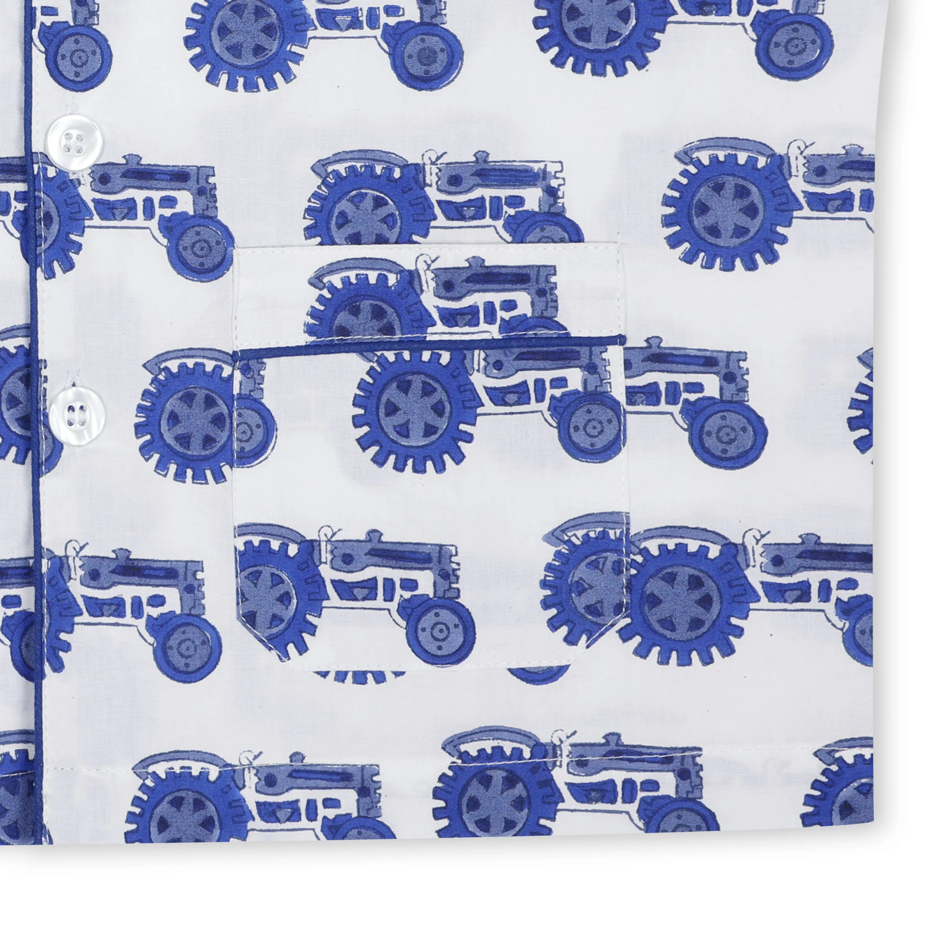 Blue Tractor Children's Pyjamas - Image 3