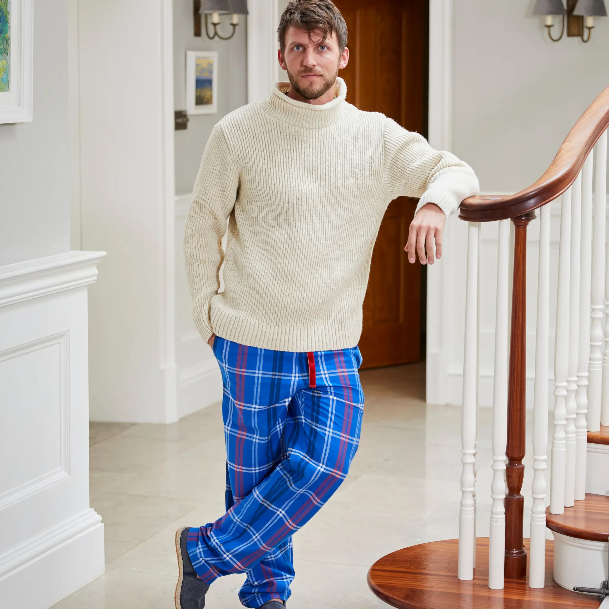 Blue Whale Mens Pyjama Trouser - Image 6