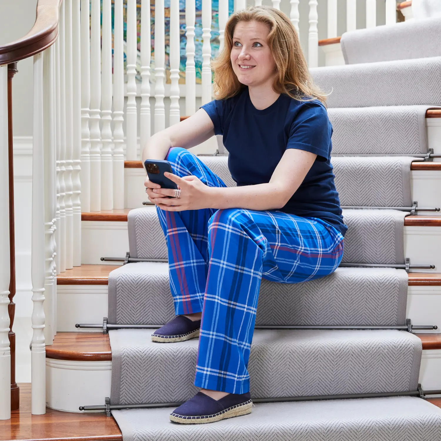 Blue Whale Women's Pyjama Trouser - Image 3