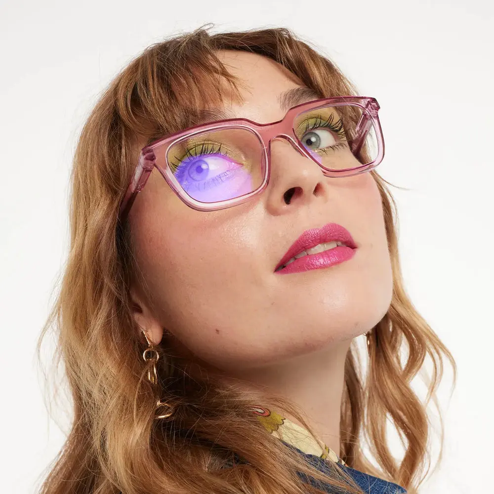 Blush Holly Glossy Glasses - Image 2