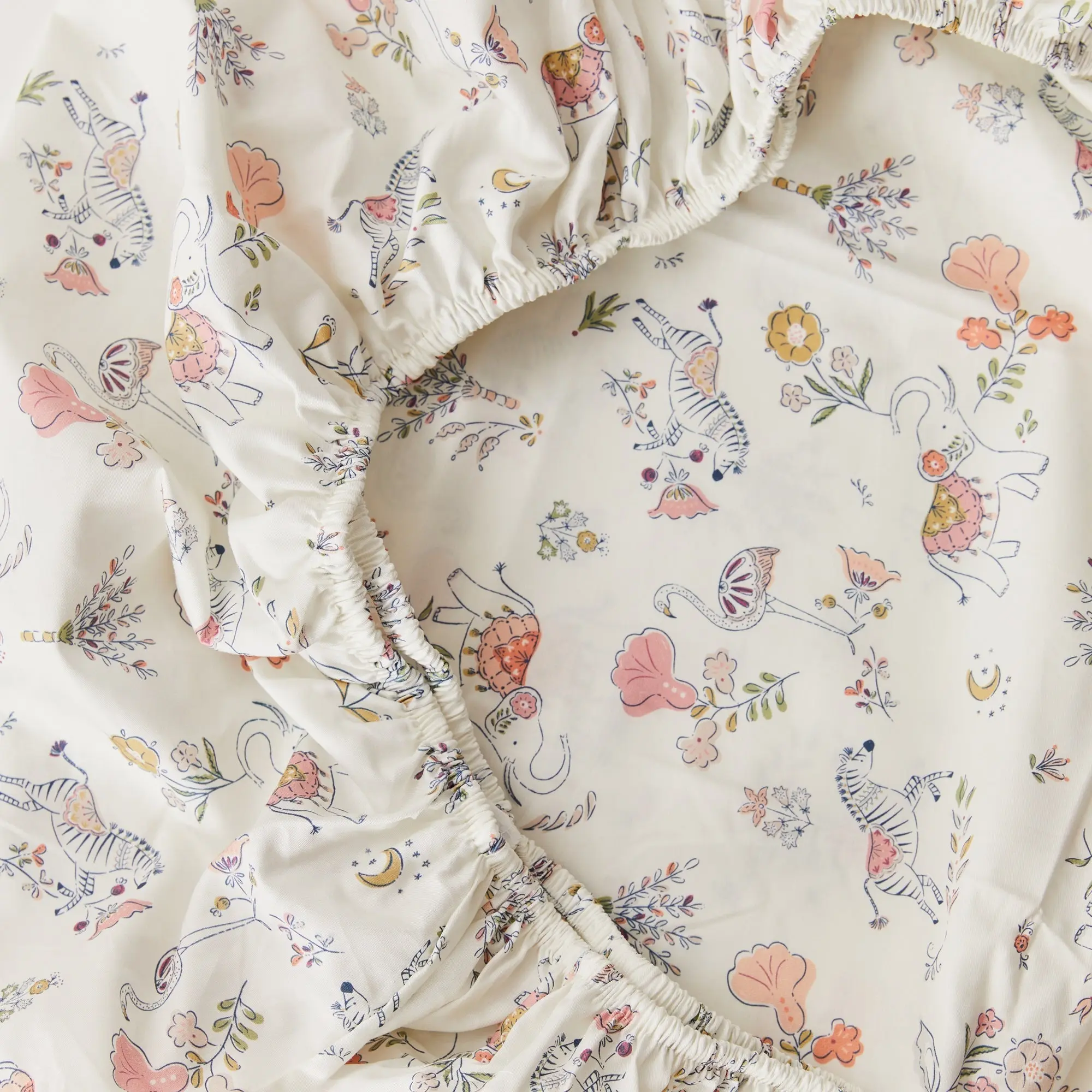 Boho Organic Cotton Fitted Sheet