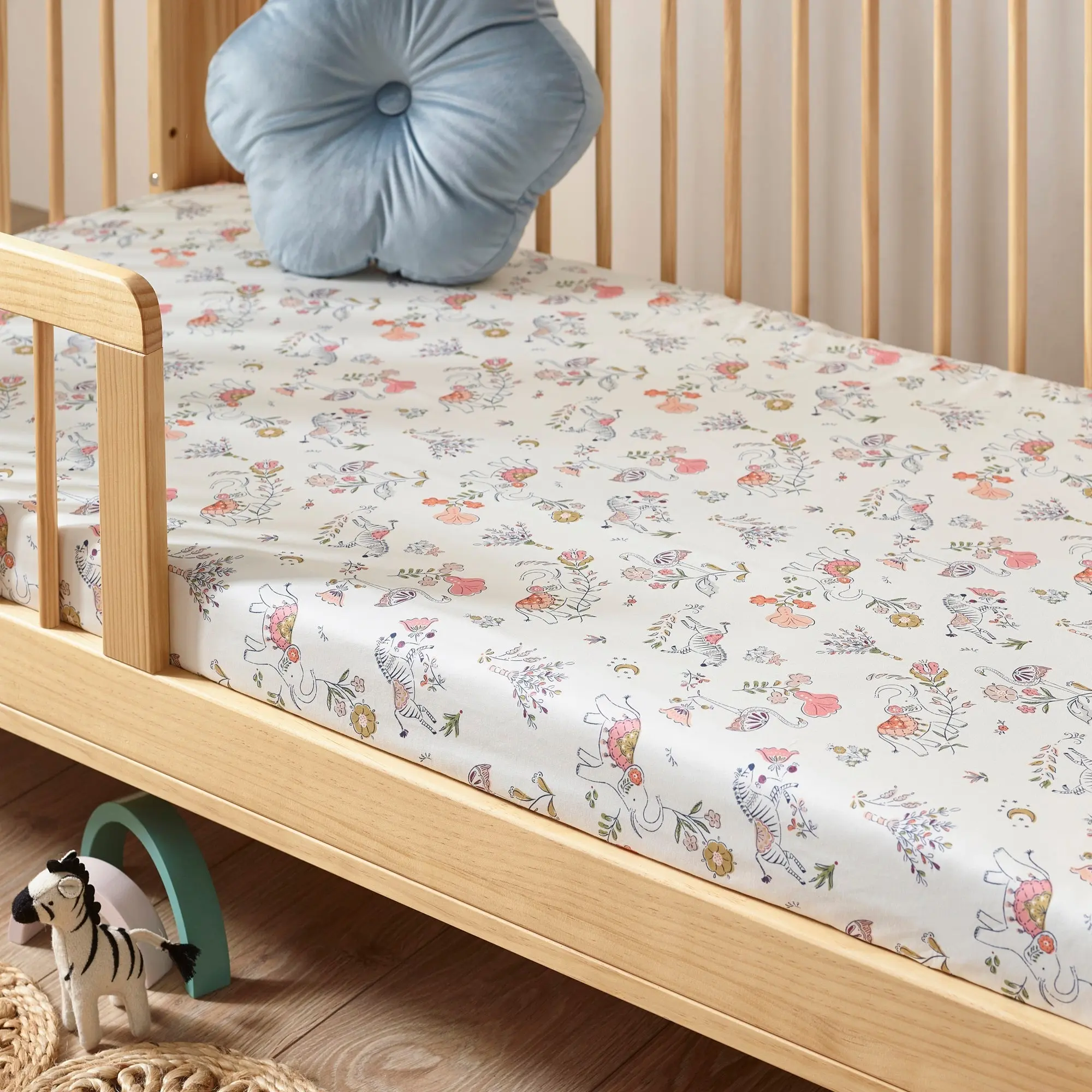Boho Organic Cotton Fitted Sheet - Image 2