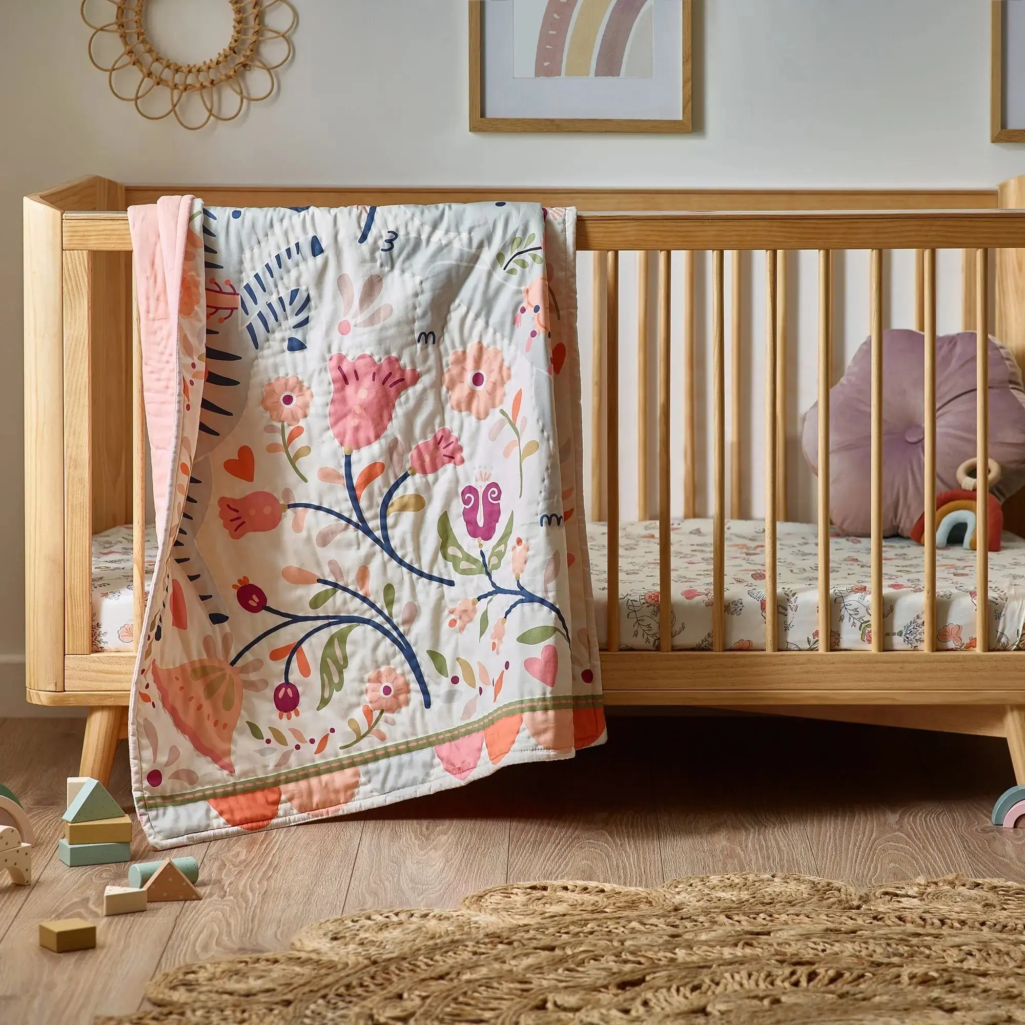 Boho Organic Cotton Quilt - Image 2