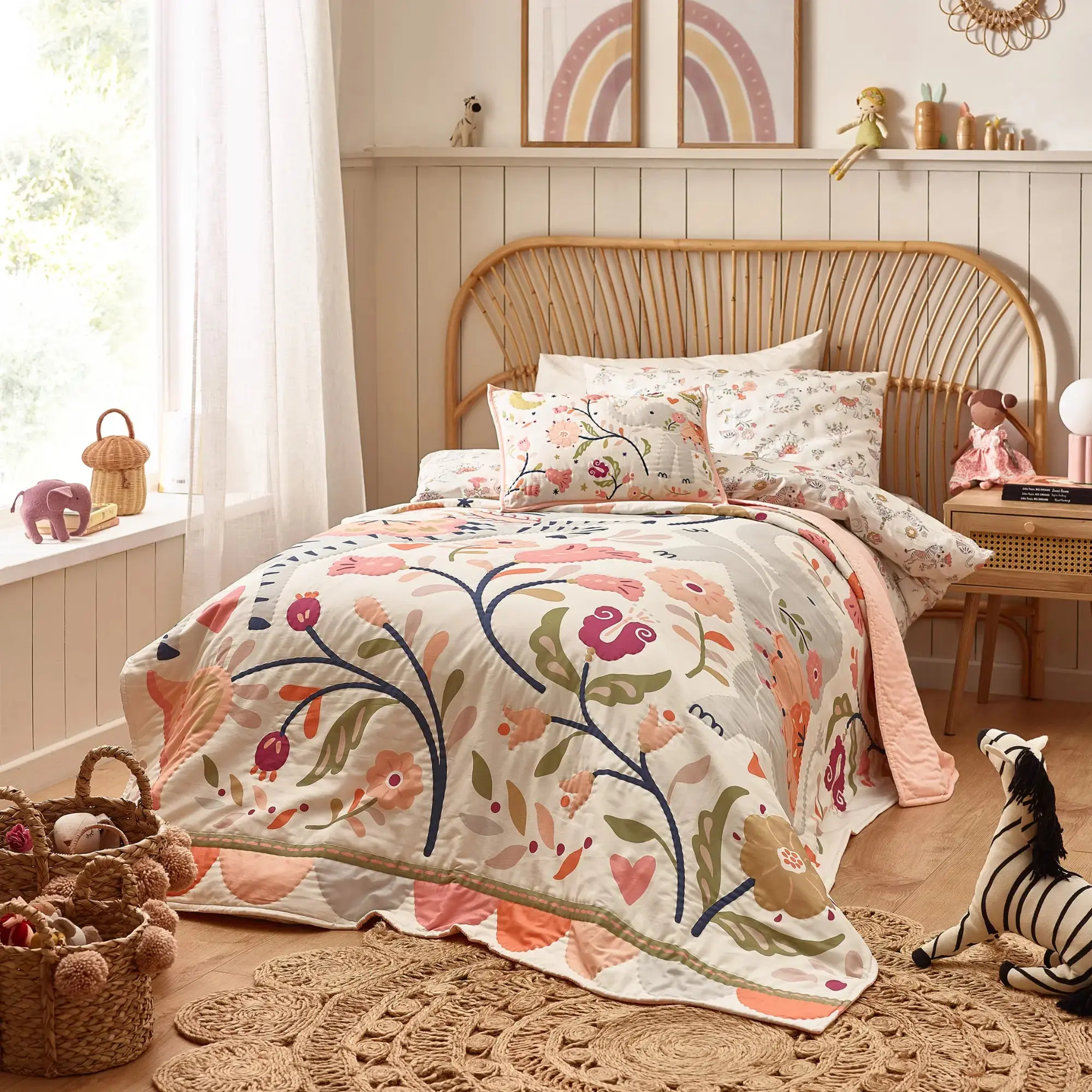 Boho Organic Cotton Quilt - Image 3