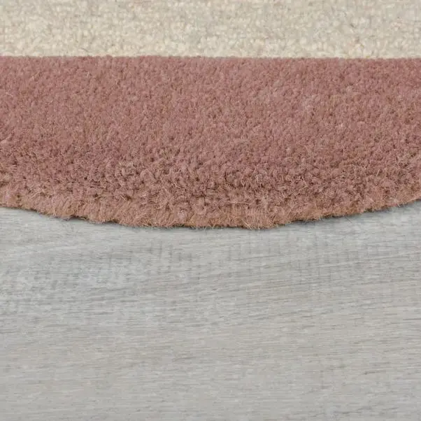 Bonnie Blush Scallop Wool Rug - Image 4