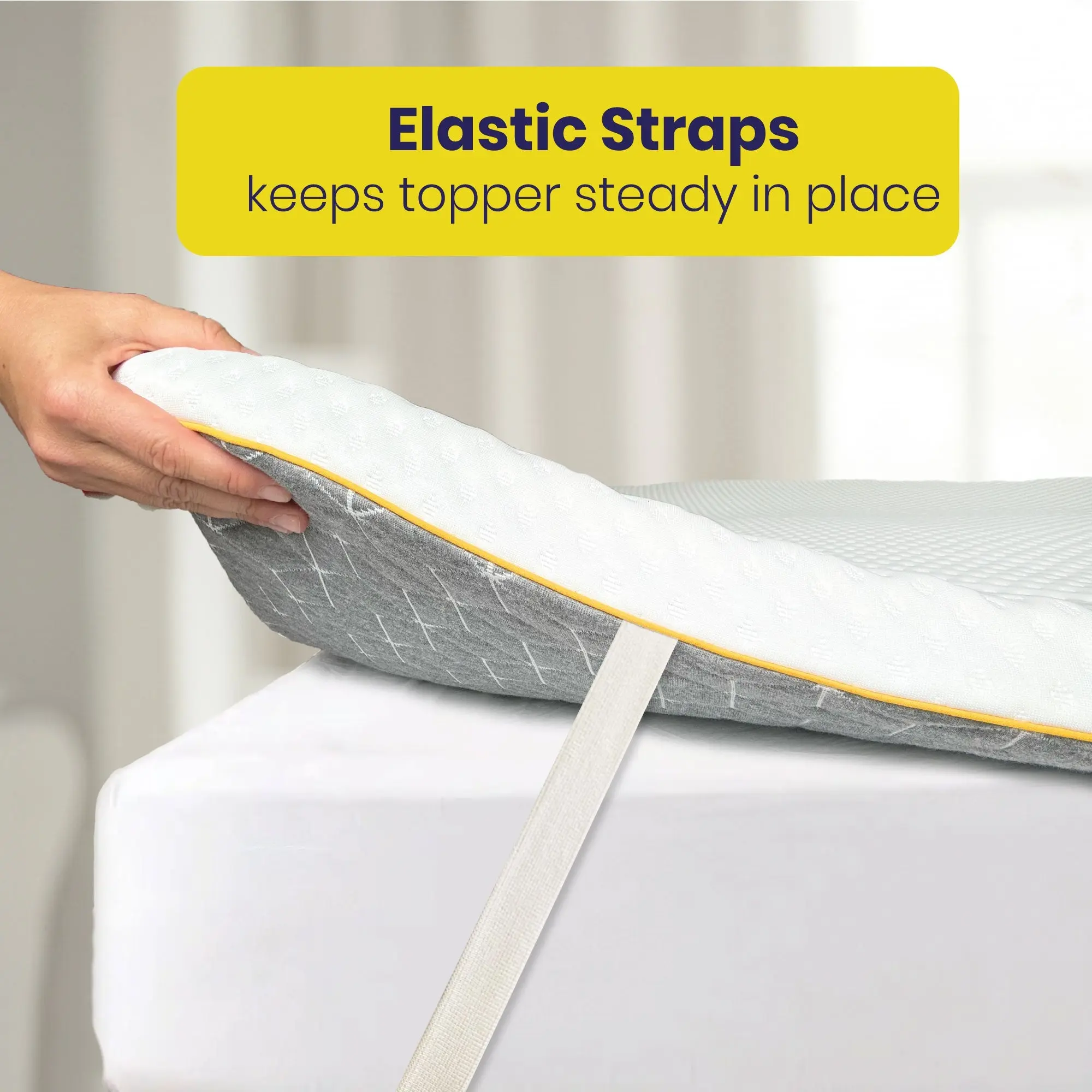 Brightr® Aurora 2 in 1 Memory Foam mattress topper - Image 12