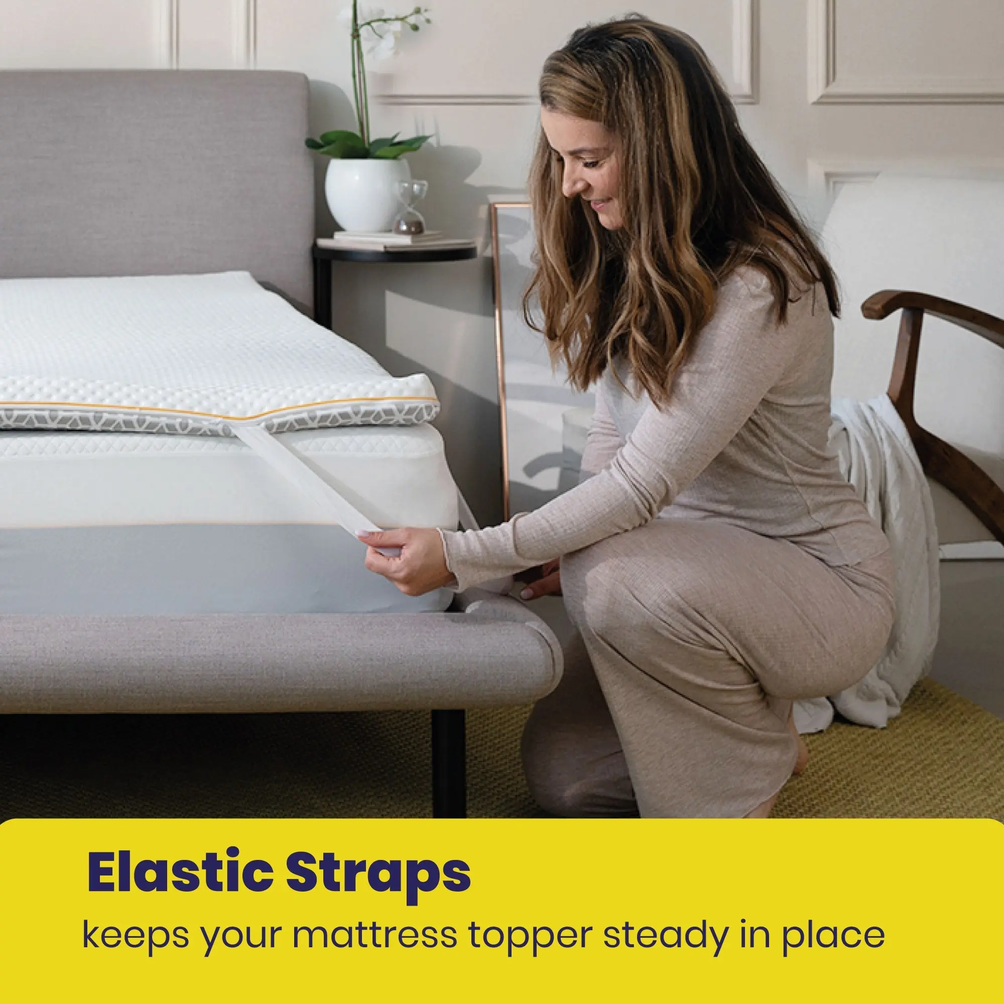 Brightr® Aurora 2 in 1 Memory Foam mattress topper Soft/Medium Firm - Image 10